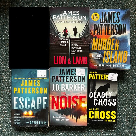 James Patterson 5 Book Lot - Picture 1 of 2